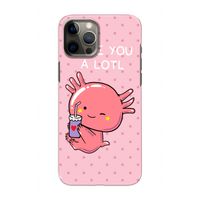 Love You A Lotl: Volledig geprint iPhone 12 Pro Hoesje