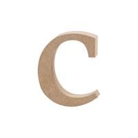 Creativ Company Letter, c, h: 8,4 cm, dikte 2 cm, 1 stuk Creativ Company Letter, c, h: 8,4 cm, dikte 2 cm, 1 stuk