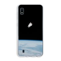 Alone in Space: Samsung Galaxy A10 Transparant Hoesje