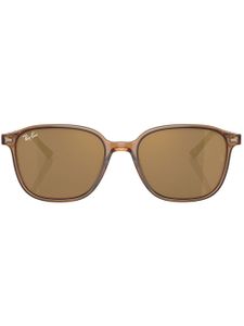 Ray-Ban lunettes de soleil Leonard à monture carrée - Marron