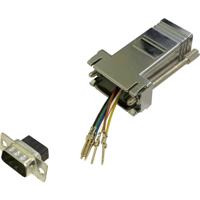 BKL Electronic 10121111 Adapter D-sub stekker 9-polig - RJ45-bus 1 stuk(s) Single