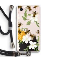 No flowers without bees: Pixel 3 XL Transparant Hoesje met koord