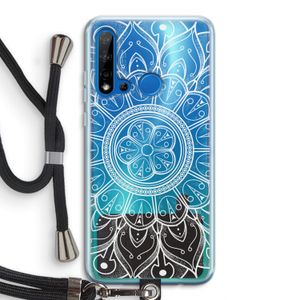 Roses Are Red: Huawei P20 Lite (2019) Transparant Hoesje met koord