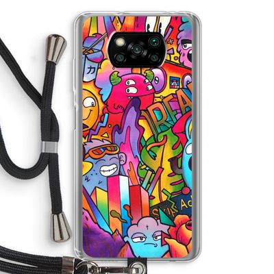 Dreams: Xiaomi Poco X3 Pro Transparant Hoesje met koord