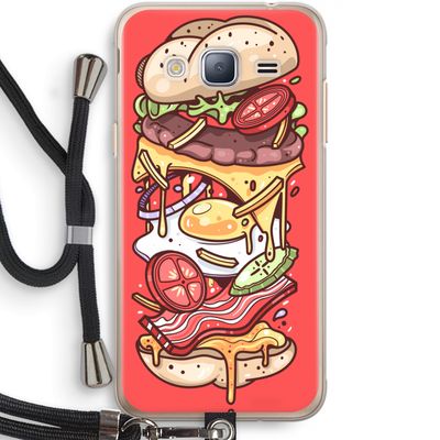 Diet Coke Please: Samsung Galaxy J3 (2016) Transparant Hoesje met koord