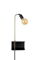 Wandlamp Shaw Black