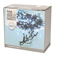 Bellatio Decorations Kerstboomverlichting - LED - helder wit - 24 meter