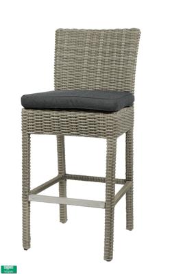 Hilton bar stoel Paloma Grijs Exclusief