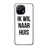Ik wil naar huis: Xiaomi Mi 11 Transparant Hoesje