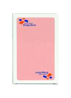 Speelkaarten Bridge Bond roze
