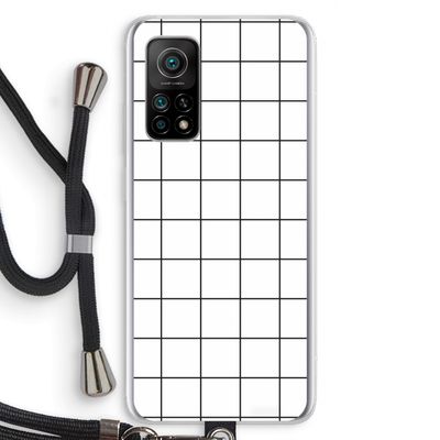 Rooster: Xiaomi Mi 10T 5G Transparant Hoesje met koord