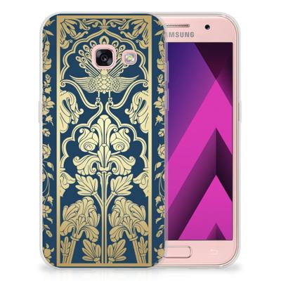 Samsung Galaxy A3 2017 | TPU Case | Beige Flowers