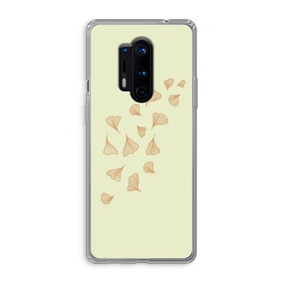 Falling Leaves: OnePlus 8 Pro Transparant Hoesje