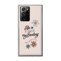 Tough Life: Samsung Galaxy Note 20 Ultra / Note 20 Ultra 5G Transparant Hoesje
