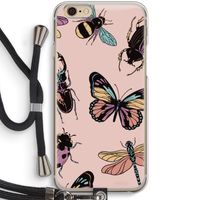 Tiny Bugs: iPhone 6 / 6S Transparant Hoesje met koord