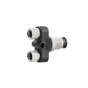 Weidmüller 1060730000 Sensor/actuator verdeler en adapter M12 Aantal polen (sensoren): 4 Adapter, Y-vorm 1 stuk(s)