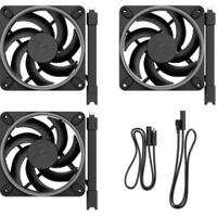 Fractal Design Momentum 12 RGB, 3-pack, Black