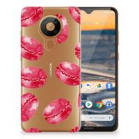 Nokia 5.3 | Siliconen Case | Pink Macarons