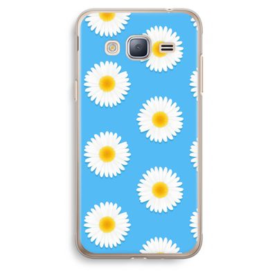 Margrietjes: Samsung Galaxy J3 (2016) Transparant Hoesje
