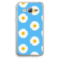 Margrietjes: Samsung Galaxy J3 (2016) Transparant Hoesje