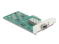 DeLOCK PCI Express x1 Card to 1 x SFP slot 100Base-FX RTL controller - thumbnail