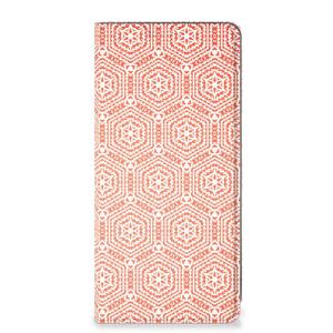 Samsung Galaxy A71 Hoesje met Magneet Pattern Orange