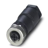 Phoenix Contact 1404644 Sensor/actuator connector, niet geassembleerd M12 Aantal polen (sensoren): 4 Bus, recht 1 stuk(s) - thumbnail