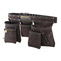 Stanley STST1-80113 Dubbele Gereedschapsgordel met Riem en Hamerhouder