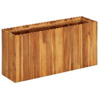 Plantenbak verhoogd 100x30x50 cm massief acaciahout