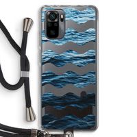 Oceaan: Xiaomi Redmi Note 10 Pro Transparant Hoesje met koord