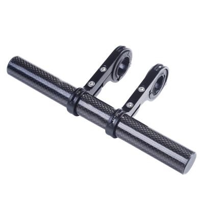 Fietsen stuur fiets zaklamp houder handvat Bar fiets accessoires Extender Mount beugel (zwart)