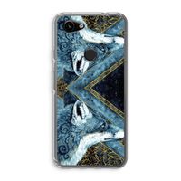 Golden Fox: Google Pixel 3a Transparant Hoesje