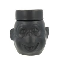Scentchips® Monkey Big Smile Mat Zwart waxbrander geurbrander - thumbnail