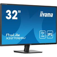 Iiyama prolite x3270qsu-b1 31.5" monitor (zwart, 2x hdmi, displayport, 3x usb-a)