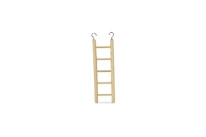 Beeztees Ladder - Vogelspeelgoed - 5 Treden - Hout - 24 cm