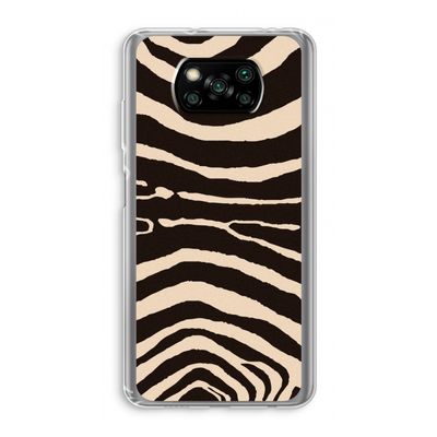Arizona Zebra: Xiaomi Poco X3 NFC Transparant Hoesje