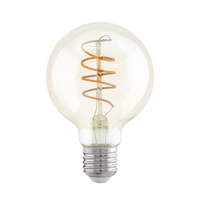 Lichtbron Vintage spiraal E27 G80 270LM 2200k