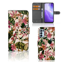 OPPO Find X3 Lite Hoesje Flowers - thumbnail