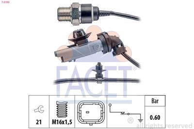Oliedruksensor 70199