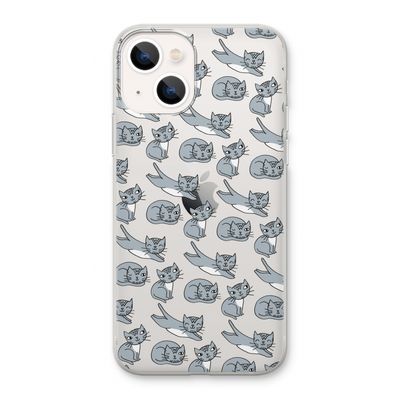 Poezen: iPhone 13 Transparant Hoesje