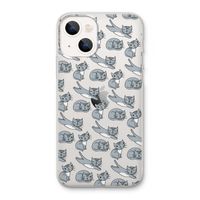 Poezen: iPhone 13 Transparant Hoesje