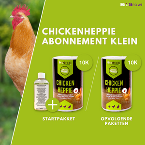 ChickenHeppie abonnement |12 maanden bloedluisvrij KLEIN