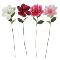 Kunstbloem magnolia 70 cm 4 assorti | 24 stuks