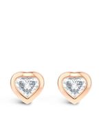 Pragnell puces d'oreilles Sundance en or rose 18ct à ornées de diamants