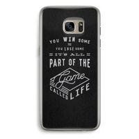 Life: Samsung Galaxy S7 Edge Transparant Hoesje