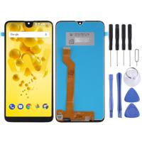 LCD-scherm en digitizer volledige assemblage voor Wiko view 3 (zwart)