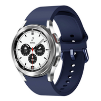 Samsung Galaxy Watch 4 Classic - 42mm & 46mm - Classic sportbandje - Donkerblauw