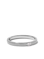 De Beers Jewellers bague Azuela en or blanc 18ct et diamant - Argent