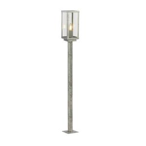 Searchlight Antiek zilveren terraslamp Box II 90cm 90151-900SI