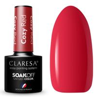 Claresa uv/led gellak 5ml cozy red warm feelings